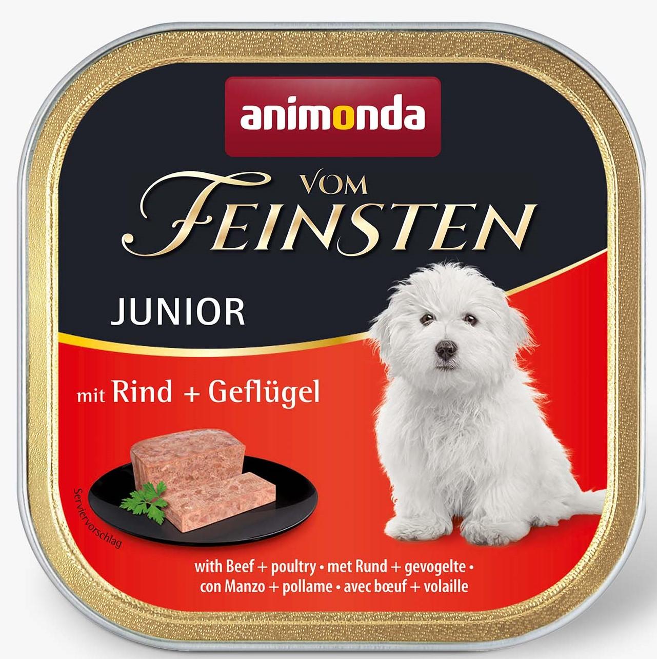 Animonda Vom Feinsten Junior Beef+poultry 