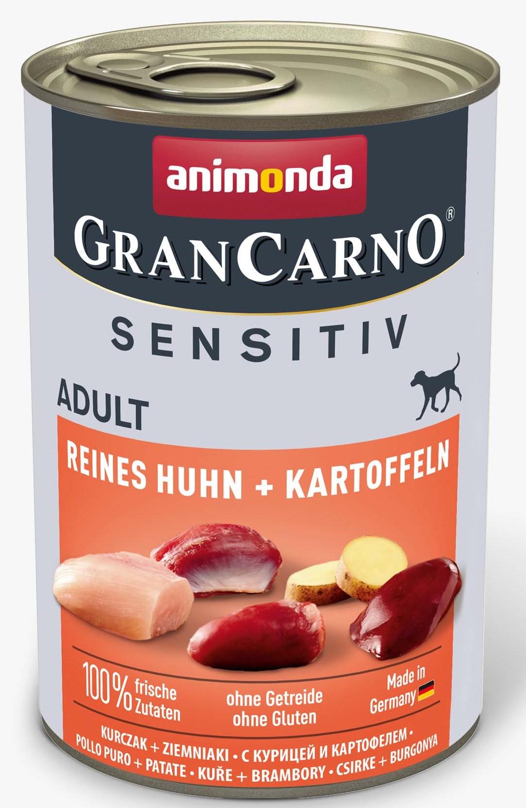 Animonda GranCarno Sensitiv Adult Pure Chicken+potatoes