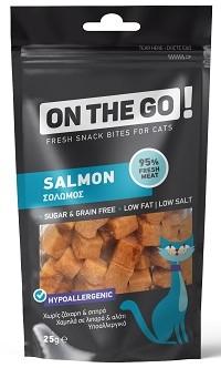 Pet Interest On The Go Cat Salmon Bites