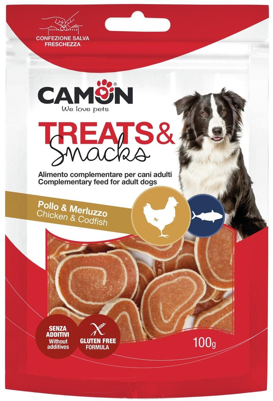 Camon Dog Treats&Snacks Chicken and Codfish Sushi