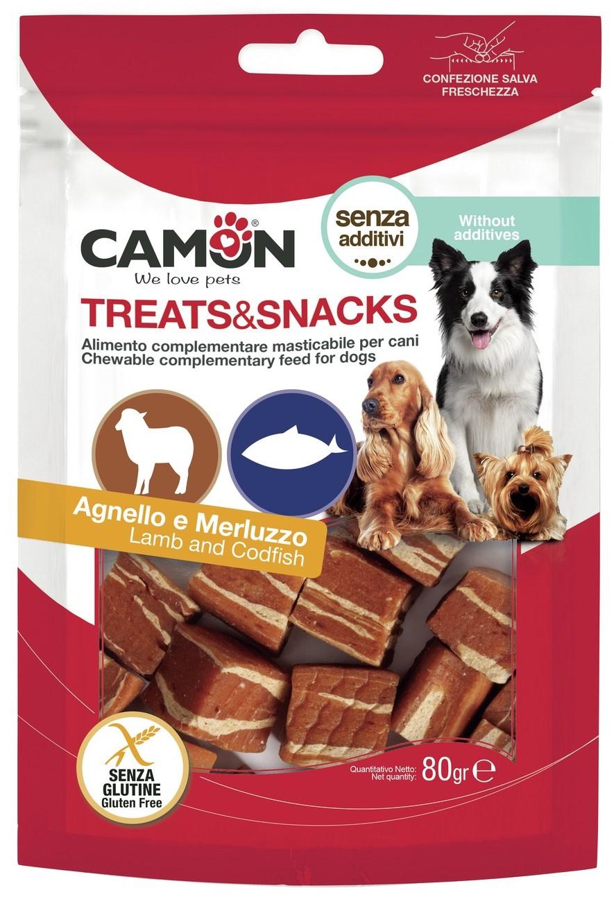 Camon Dog Treats&Snacks Lamb&Cod Fish 