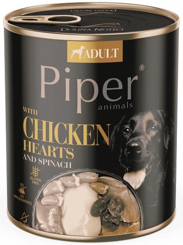 Piper Adult with Chicken Hearts & Brown Rice 