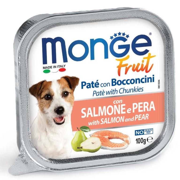 Monge Dog Fruit Salmon and Pear