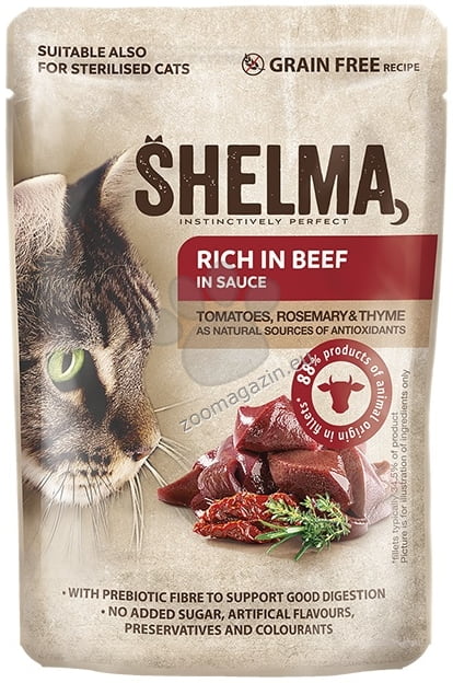 Animonda Shelma Pouch Cat Beef