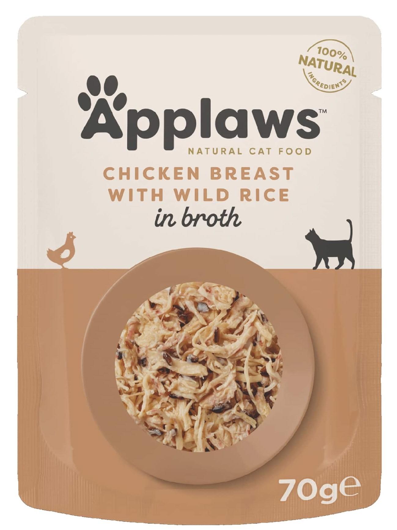 Applaws Cat Chicken Breast with Wild Rice in Broth