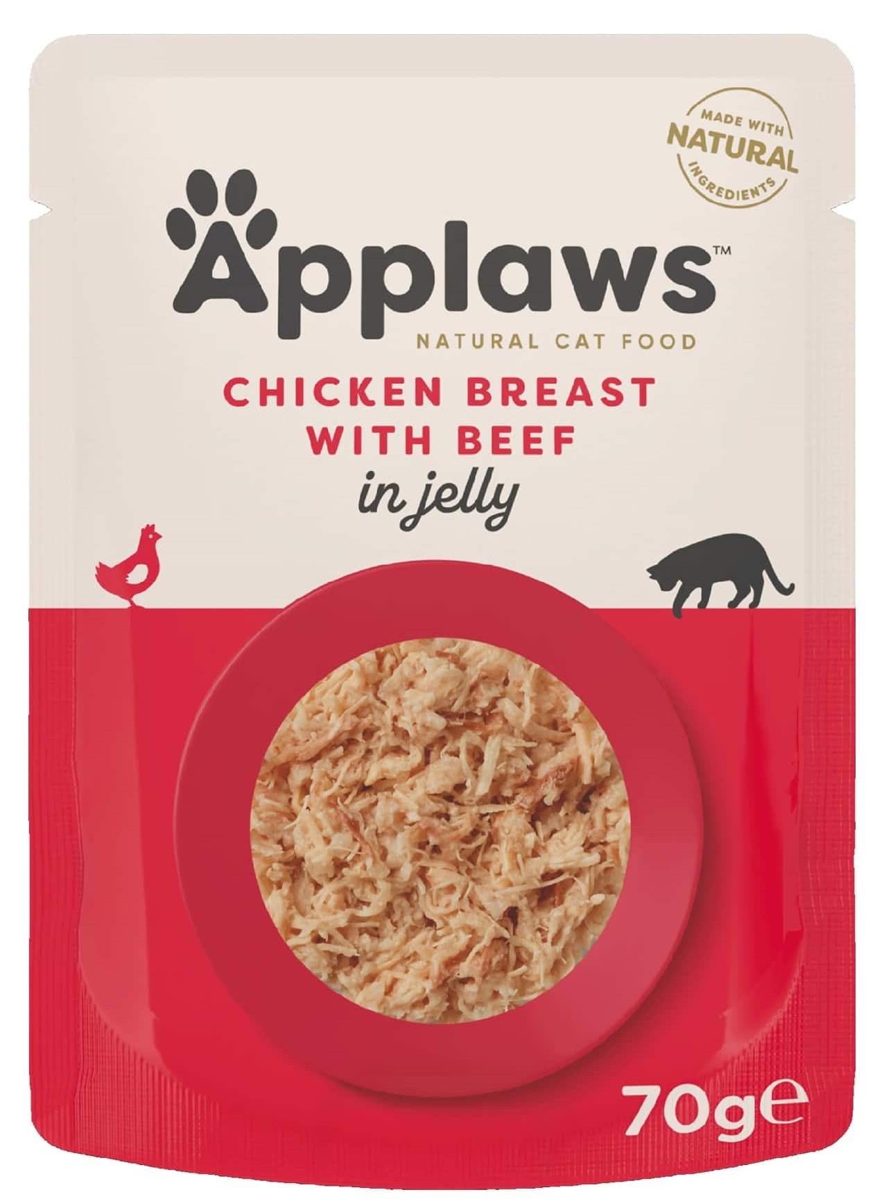 Applaws Cat Chicken Breast with Beef in Jelly