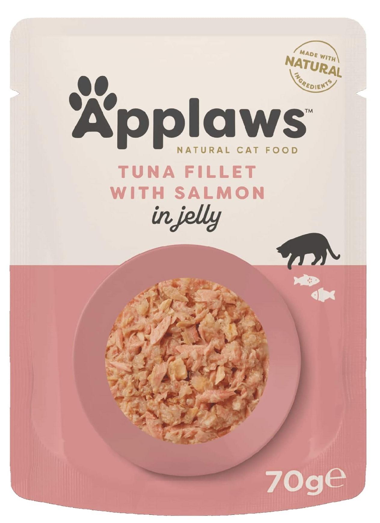 Applaws Cat Tuna Fillet with Salmon in Jelly 