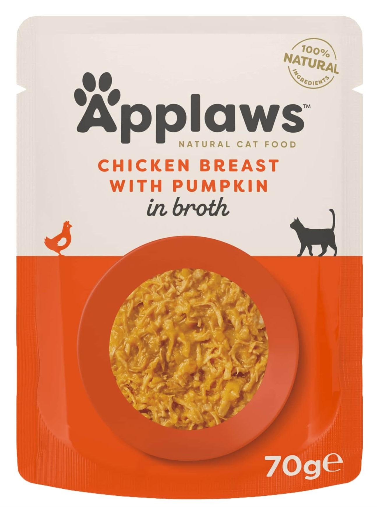 Applaws Cat Chicken Breast with Pumpkin in Broth