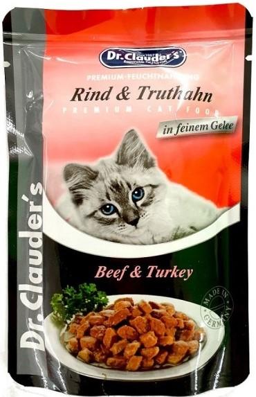 Dr.Clauder Cat Premium Beef&Turkey 