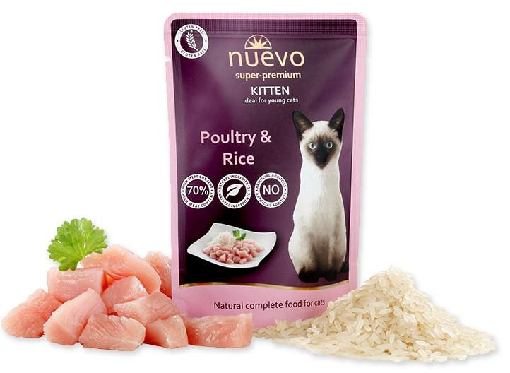 Nuevo Kitten Poultry&Rice 