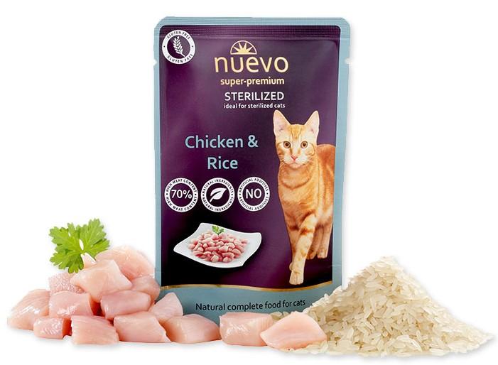 Nuevo Sterilised Chicken&Rice