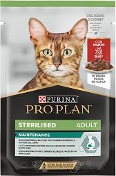 Pro Plan Sterilized Adult Cat with Beef 