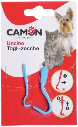 Camon Plastic Tick Tweezers for Dogs&Cats