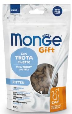 Monge Gift Kitten Trout&Milk Filled and Crunchy