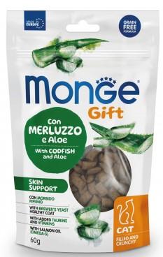 Monge Gift Skin Support Adult Codfish&Aloe Filled and Crunchy