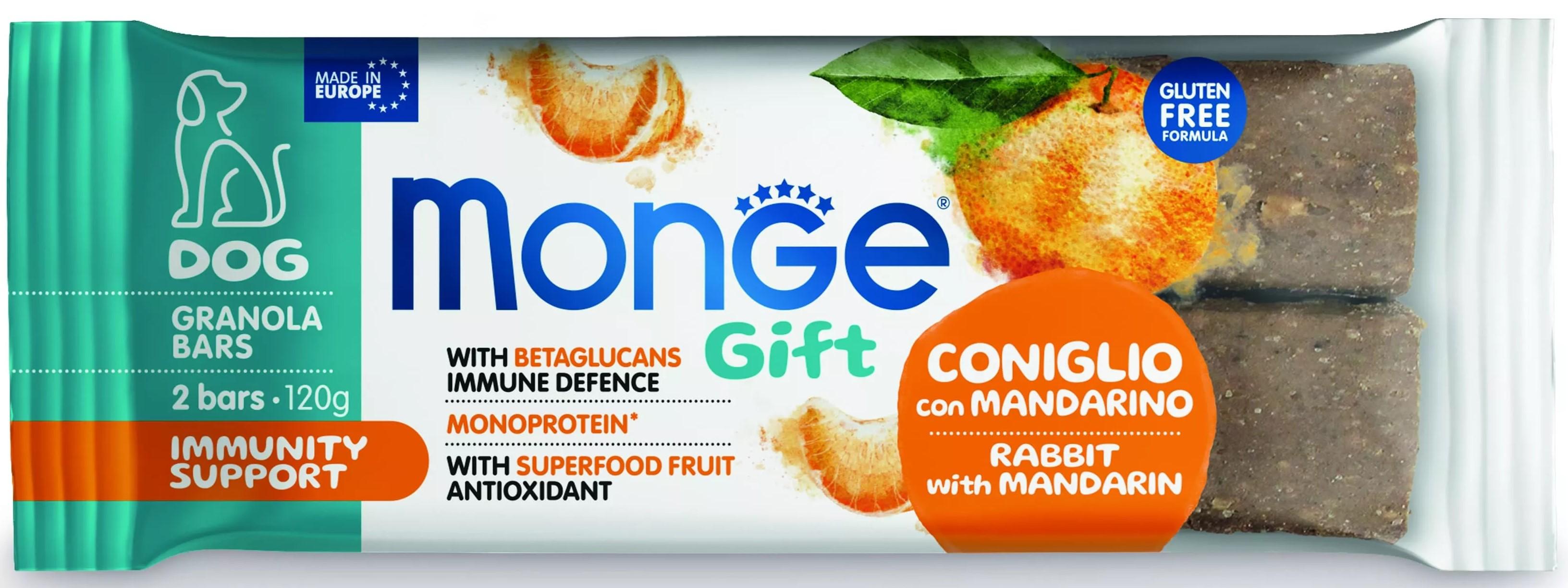 Monge Granola Bars Immunity Support