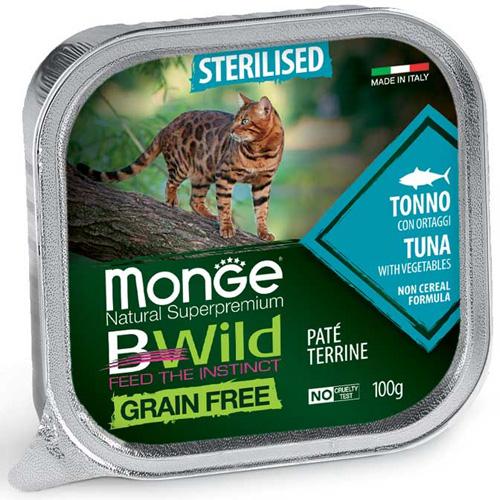Monge BWild GRAIN FREE Sterilised Tuna with vegetables