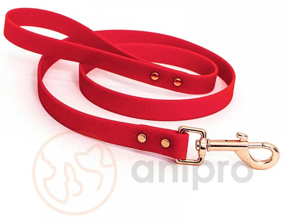 Anipro Hexagon Dog Leash Red Tape