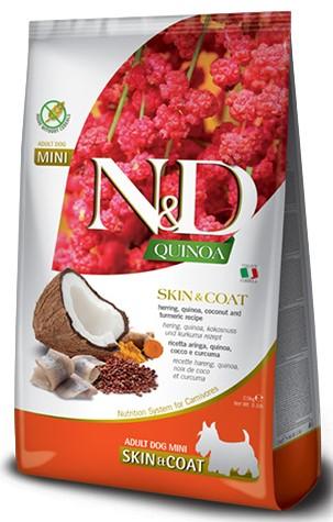 N&D Quinoa Dog Adult Mini Skin&Coat Herring&Coconut