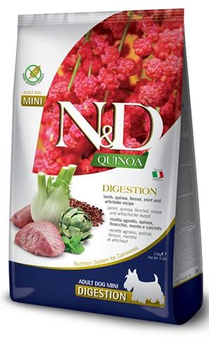 N&D Quinoa Dog Adult Mini Digestion Lamb&Fennel