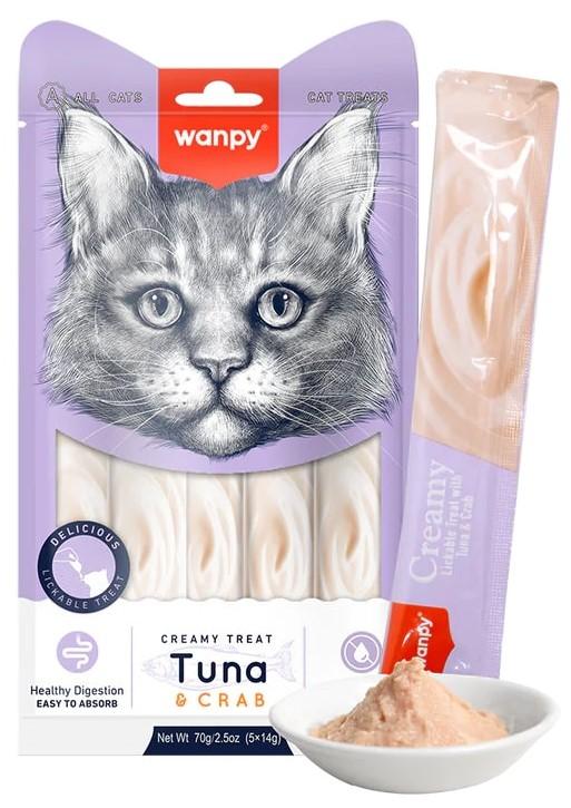 Wanpy Cat Creamy Tuna&Crab