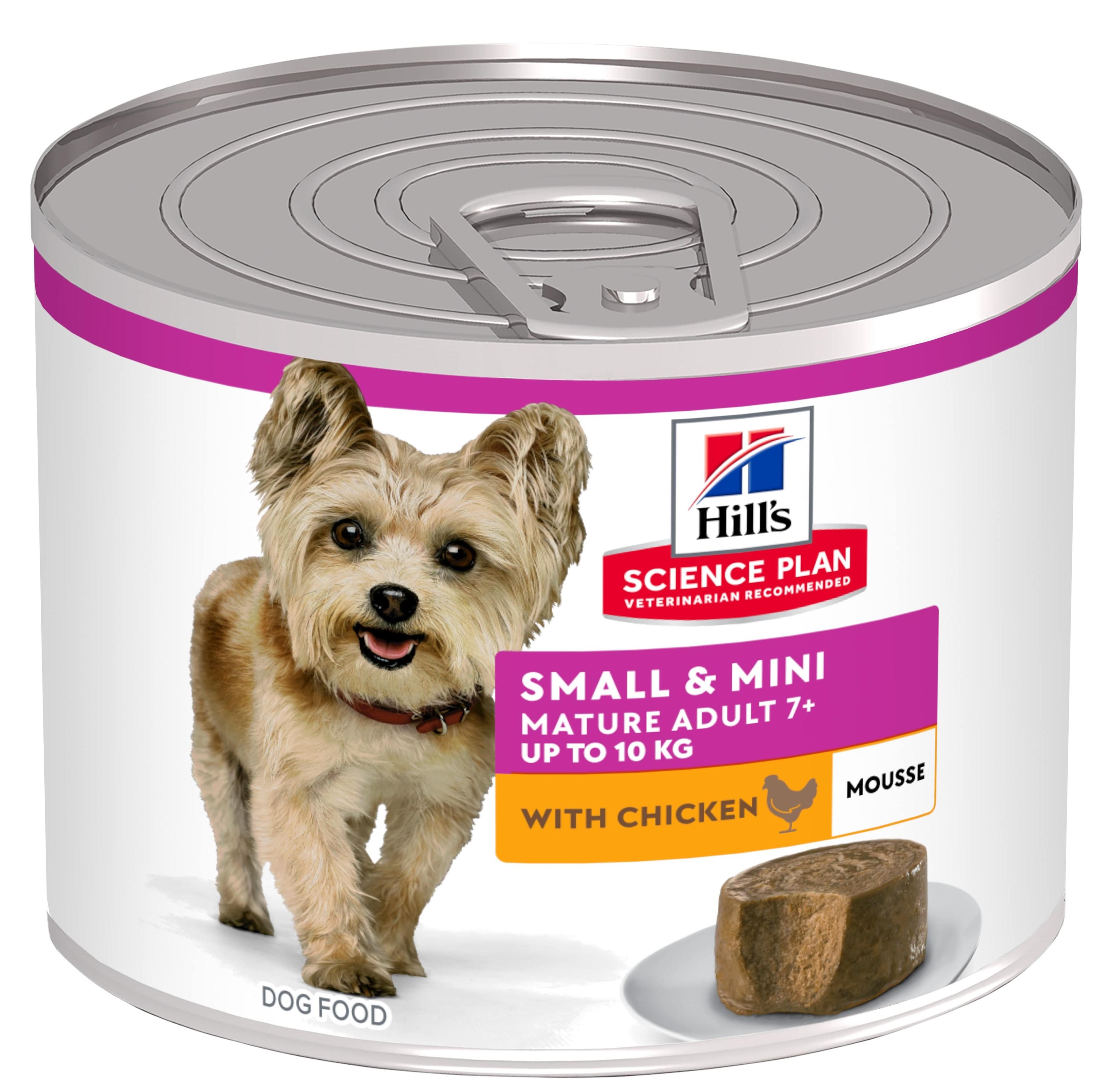 Hills Science Plan Dog Small&Mini Mature Adult 7+ Mousse Chicken