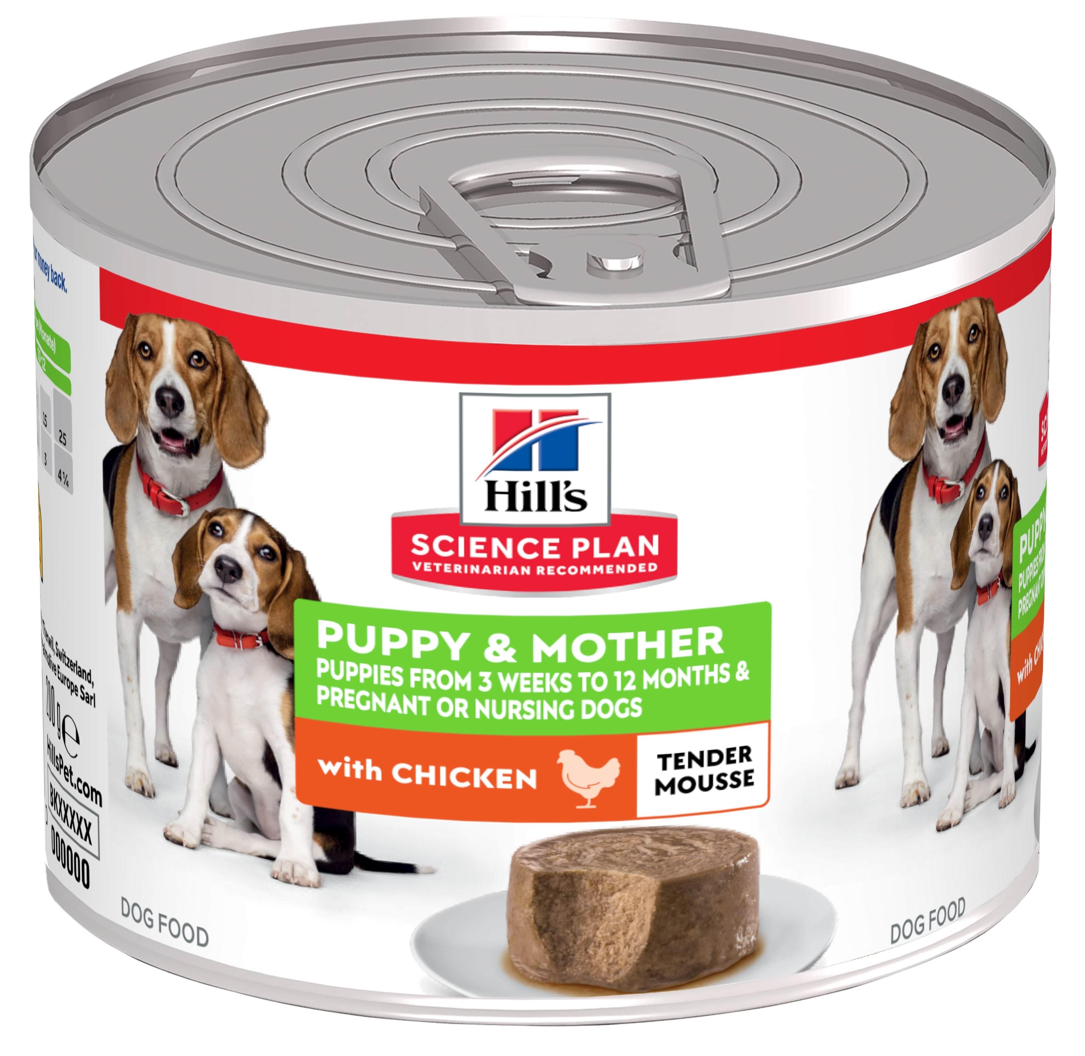 Hills Science Plan Puppy&Mother Mousse with Chicken