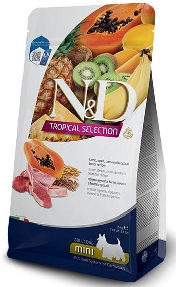 N&D Tropical Selection Dog Adult Mini Lamb and Tropical fruits