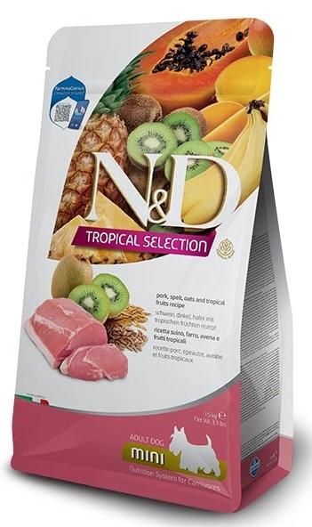 N&D Tropical Selection Dog Adult MINI Pork and Tropical fruits