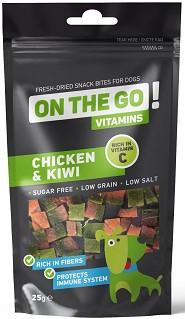 Pet Interest On The Go Dog Chicken&Kiwi Vitamins Bites