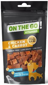 Pet Interest On The Go Dog Chicken&Carrot Vitamins Bites 