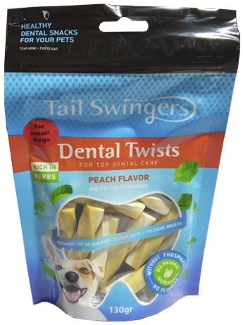 Pet Interest Dental Twists Peach