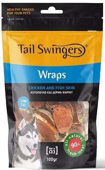 Pet Interest Wraps Chicken and Fish Skin