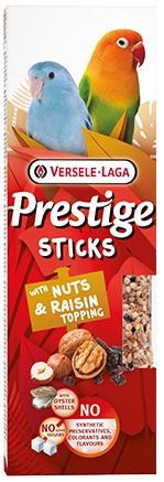 Versele-Laga Prestige Sticks Small Parrots Nuts&Raisins topping