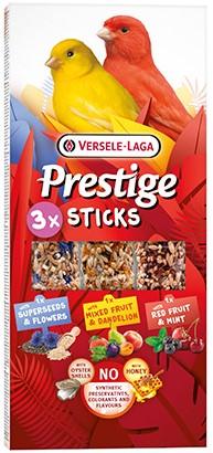 Versele-Laga Prestige Sticks Canaries Triple Variety Pack