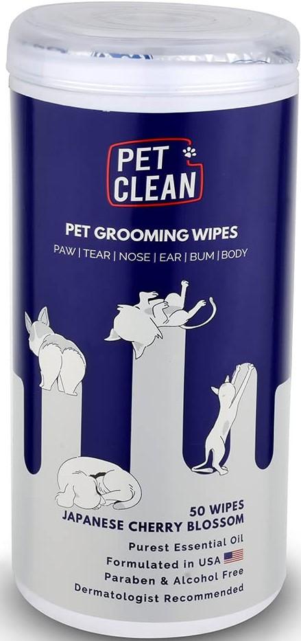 PET Clean Pet Grooming Wipes for Dogs&Cats 