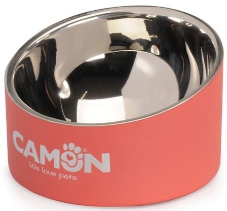 Camon Inclined steel bowl with double wall