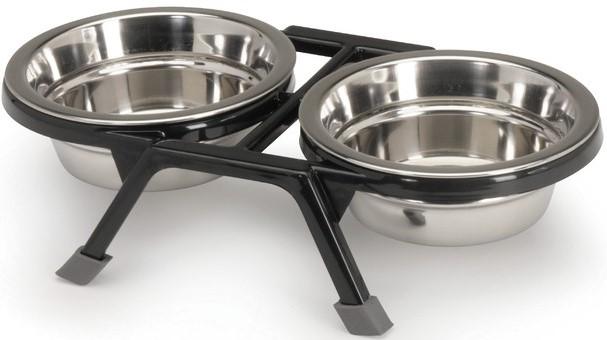 Camon Steel bowls with stand