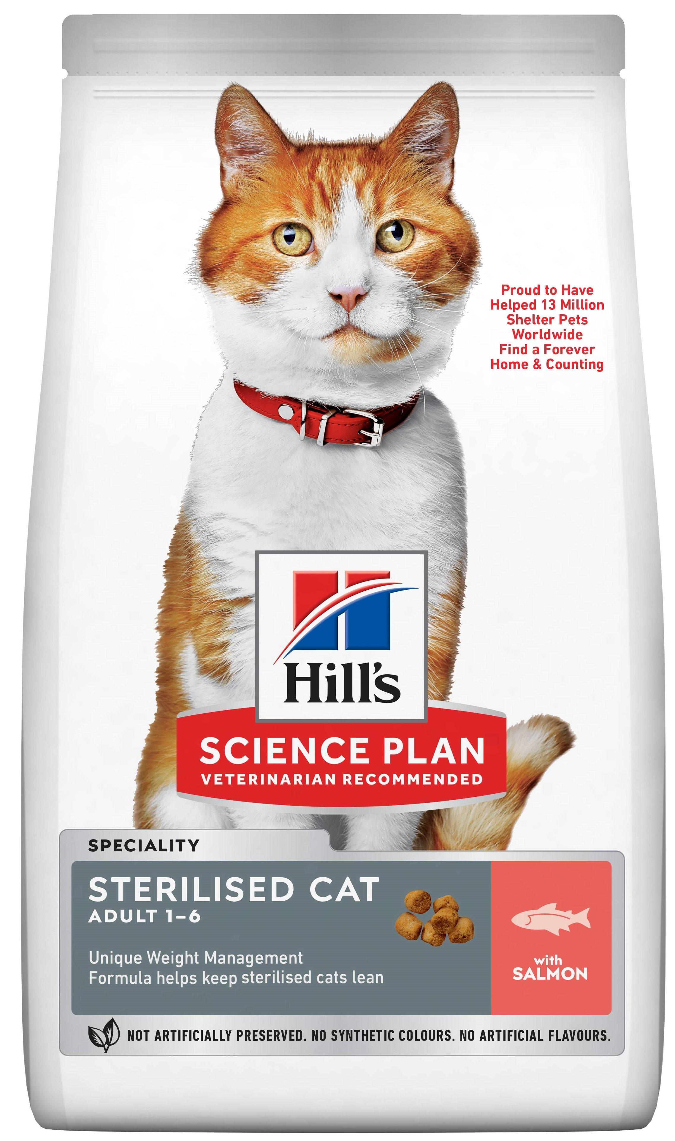 Hill's Feline Adult Sterilised Salmon