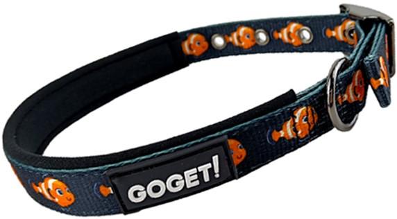 Pet Interest GOGET! Dog Collar Clown Fish Neoprene