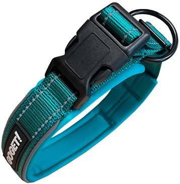 Pet Interest GOGET! Reflective Dog Collar Neoprene Blue