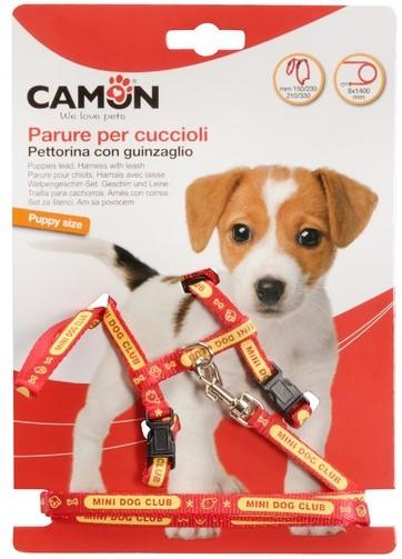 Camon Puppies Lead - Harness with Leash 