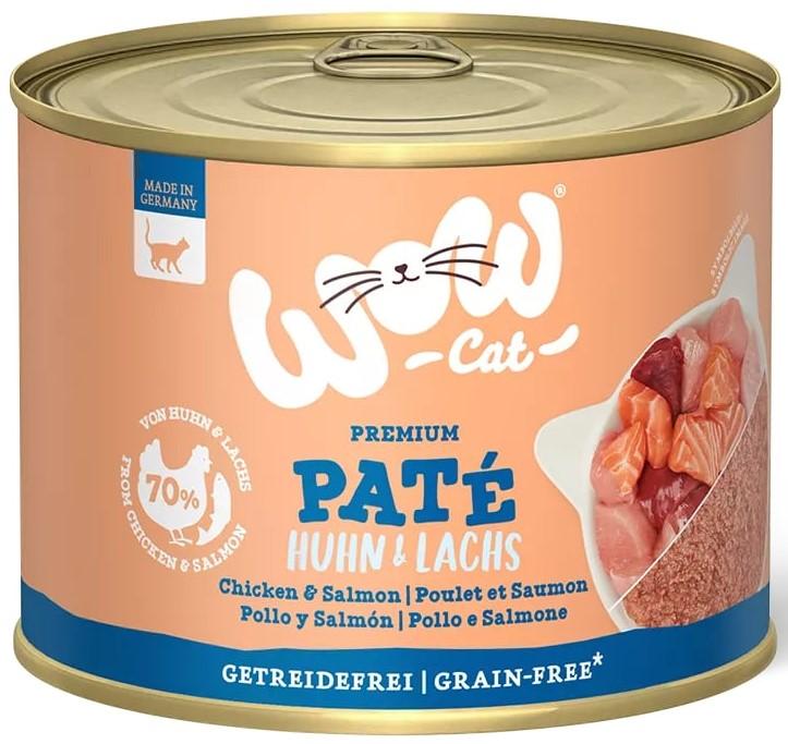 WOW Cat Adult Paté Chicken&Salmon