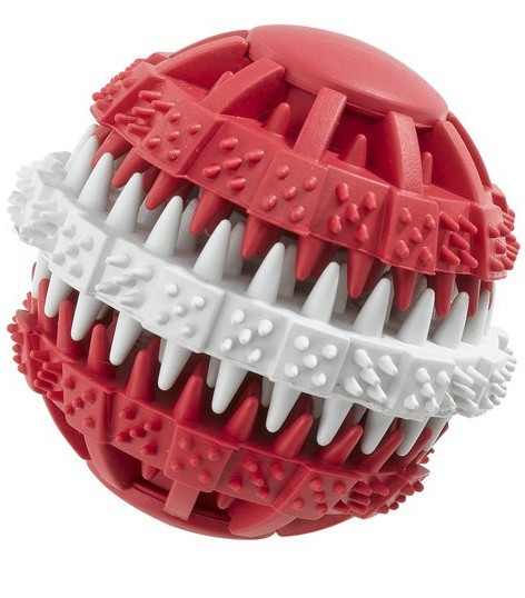 Ferplast Dental Rubber ball Red